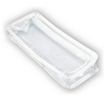 OBLONG CLEAR VINYL BAG