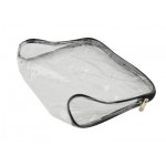 HALF MOON 10" x 7" CLEAR VINYL BAG (large)